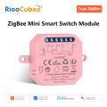 RiooCubee Tuya Smart Life 16A ZigBee Light Switch Relay Module Two-Way Control Timer Work with  Home Alexa lightify. 
