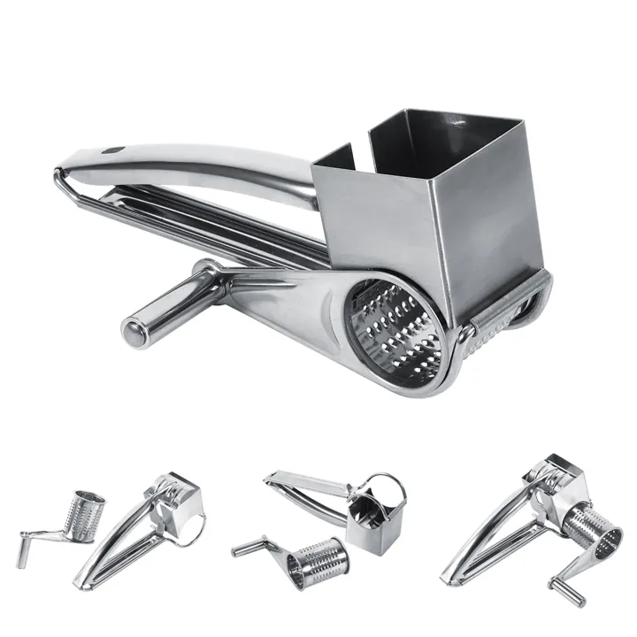 Multifunctional%20Kitchen%20Craft%20Rotary%20Stainless%20Steel%20Cheese%20Grater%201%20Drums%20Slice%20Shred%20Tool%20-%20Image%204