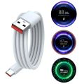 100% Original Xiaomi 120w, 67w, 33w, Turbo Charger Cable 33 Watt 67 Watt 120 Watt Fast Charging 6A For Redmi Note 13, 12/11S/ Note 10/ Note 10 Pro/10S/Note 9 Pro. 
