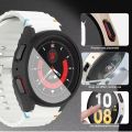 Case+Strap for Watch 7 6 5 4 40mm 44mm Silicone original Band PC Protector Cover Bumper Watch 7 Accessorie.