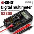 ANENG SZ308 Square Wave Digital Tester 1999 Counts HFE Triode Buzzer Multimeter AC/DC Voltage 10A Current Multimeters Meter Tool. 
