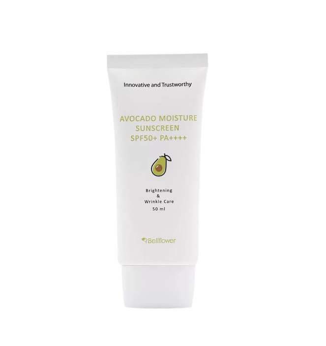 Bellflower Avocado Moisture Sunscreen SPF 50+PA++++ 50ml
