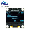 0.96 inch oled IIC Serial White OLED Display Module 128X64 I2C SSD1306 12864 LCD Screen Board For Arduino. 