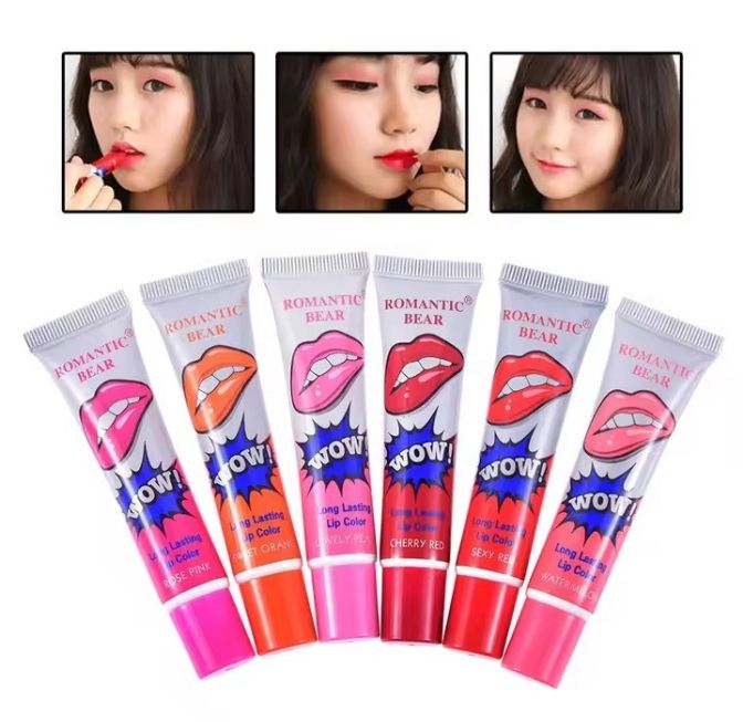 Romantic Bear WOW Long Lasting Lip Color Collection