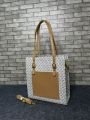 French spring new trendy women's tote bag temperament rhombic chain bag foreign fashion V grid embroidered big bag women.