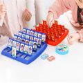 Guess Who I Am Puzzle Game Two Person Interactive Portable Tray Puzzle Board Game Suitable for Children. 
