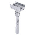Adjustable Double Edge Safety Razor Classic Men Shaving Zinc Alloy Metal Manual Shaver Men's Hair Removal With 5 Blades 1 Case. 