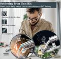 Soldering Iron Gun Kit 60W Professional Automatic Solder Gun Handheld Soldering for Electrician Circuit Board Repair. 