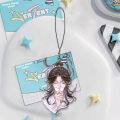 Anime Tian Guan Ci Fu Heaven Official's Blessing Hua Cheng Xie Lian Cosplay Keychain Acrylic Keyring Phone Chain Accessory Gift. 