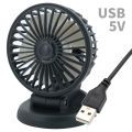 Car Fan 360° Adjustable 3 Head Air Fan Automotive Electric Fan USB/12V/24V Fan 2 Speeds Car Silent Fan For Home Desk Office&Car.