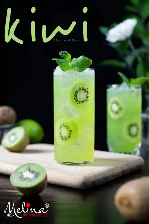Melina%20-%20Kiwi%20Flavoured/%20Flavored%20Syrup%20750ml%20Mocktail%20-%20Image%205