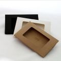 20PCS/lot Vintage Hollow Design Black / White / Brown Kraft Paper Envelope Postcard Boxes Greeting Photo Post Card Package Bag.
