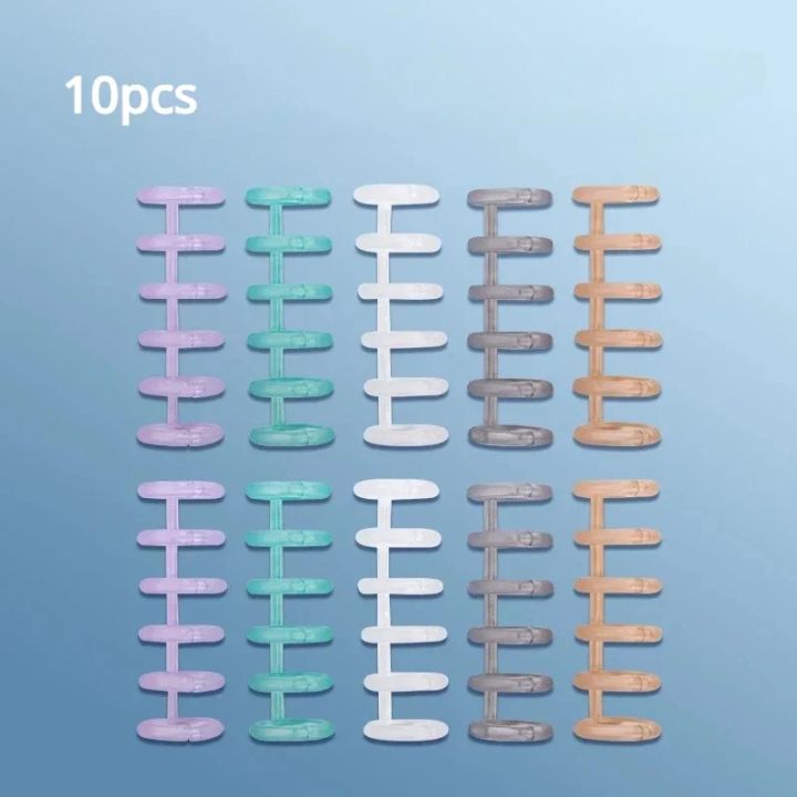 6%20Holes%20Loose%20Leaf%20Binder%20Ring%2010pcs%20Scrapbooking%20Album%20Binder%20Spiral%20Binding%20Clips%20Cute%20Stationery%20Student%20School%20Supplies%20New%20-%20Image%202