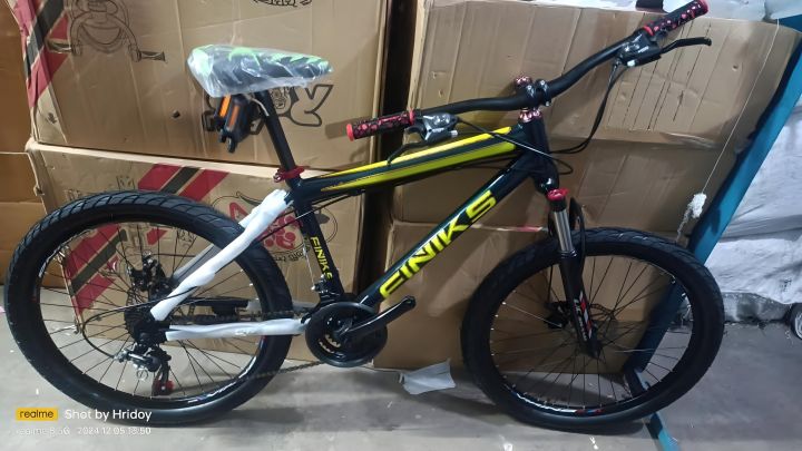 26 inchi 21 Speed Gear Cycle With Suspension Lockout fork High Rim Coloring Fat Spoke With Shimano Parts