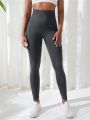 Women Pants Gym Yoga Seamless Sports Clothes Stretchy High Waist Athletic Exercise Fitness Leggings. 