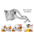 Stainless Steel Manual Hand Press Lemon Juicer Fruit Orange Citrus Juice Tool/Lebu chipa machine. 