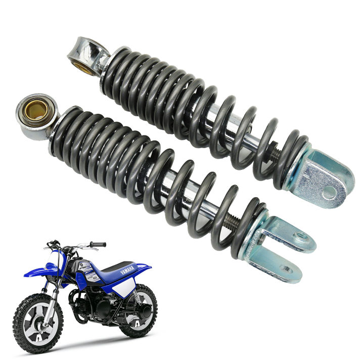 12mm Rear Shock Absorber Shocker Spring Suspension For Yamaha PW50 PW 50 PY50 Peewee 50 Y-Zinger Dirt Bike Motorcycle Chrome