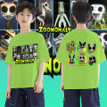 Zoonomaly 100% new style unisex printed cotton t shirt non-slip 2024 new style. 