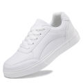 Baasploa Women Casual Sneakers Leather Platform Sneakers for Women Classics Comfort Skateboarding Shoes Non-Slip. 