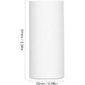 Printable Paper Rolls Mini Printer Paper Thermal Label 3/9/20 Rolls 57 X 25mm White Printable Heat Sensitive Thermal Paper Rolls. 