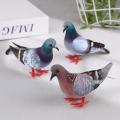 New Artificial Birds Simulation Grey Pigeon Dove Model Imitation Animal Party Wedding Supply Photography Props Home Decoration. 