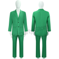 Dr. Victor Doctor Von Downy Subdue Adult Green uniform set Movie Doctor Doom Cosplay Costume mask Halloween Party Outfit.
