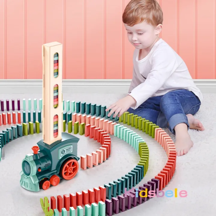 Kids%20Electric%20Domino%20Train%20Car%20Set%20Sound%20&%20Light%20Automatic%20Laying%20Dominoes%20Brick%20Blocks%20Game%20Educational%20Christmas%20%20Kids%20Toy%20-%20Image%203