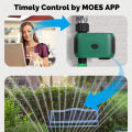 MOES Tuya Smart WiFi 1 Outlet Water Timer Irrigation System Automation APP Control Works with Alexa  Home Assistant. 