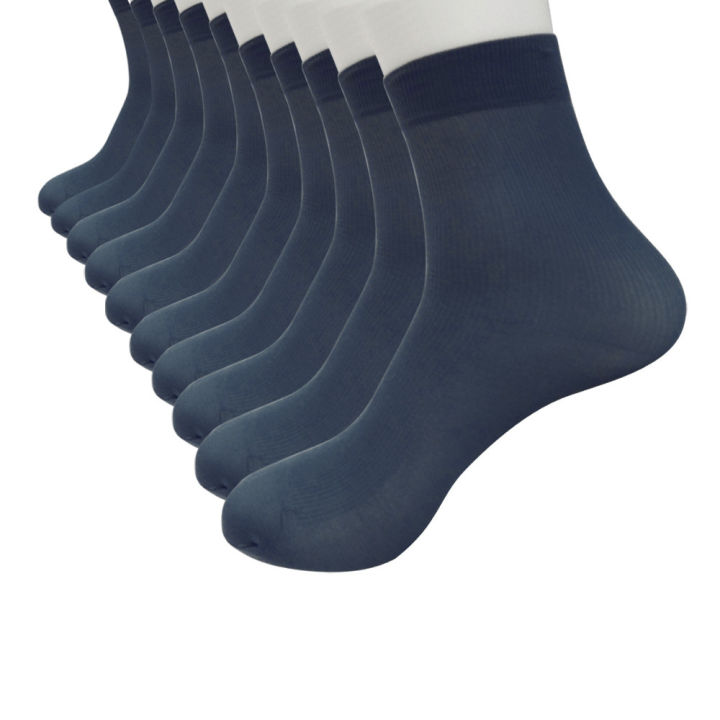 10Pairs bamboo charcoal fiber socks breathable thin short socks for men and women deodorizing all-match socks