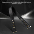 Dual Protocol PCIE4.0 M.2 M Key NVME Extension Cable Riser Card SSD Adapter for 2230 2242 2260 2280 M.2 PCI-e / M2 NGFF SATA SSD. 