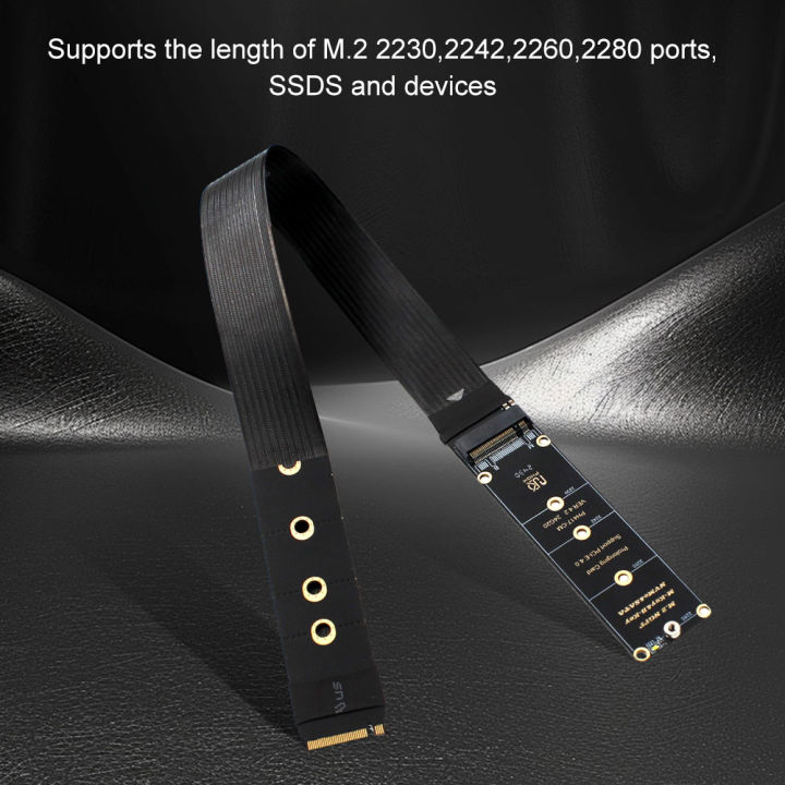 Dual%20Protocol%20PCIE4.0%20M.2%20M%20Key%20NVME%20Extension%20Cable%20Riser%20Card%20SSD%20Adapter%20for%202230%202242%202260%202280%20M.2%20PCI-e%20/%20M2%20NGFF%20SATA%20SSD%20-%20Image%205