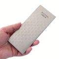 3Pcs Diamond Sharpening Stone Dry And Wet Grinding Whetstone Coarse/Fine Grit Lapping Plate With Non-Slip Mats 200/400/1000Grit. 