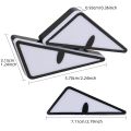 2Pcs Motorcycle Led Demon Eye Light Semicircle/Triangle Eye Turn Signal Light Dynamic Tail Lamp Mini Car Decoration Lights.