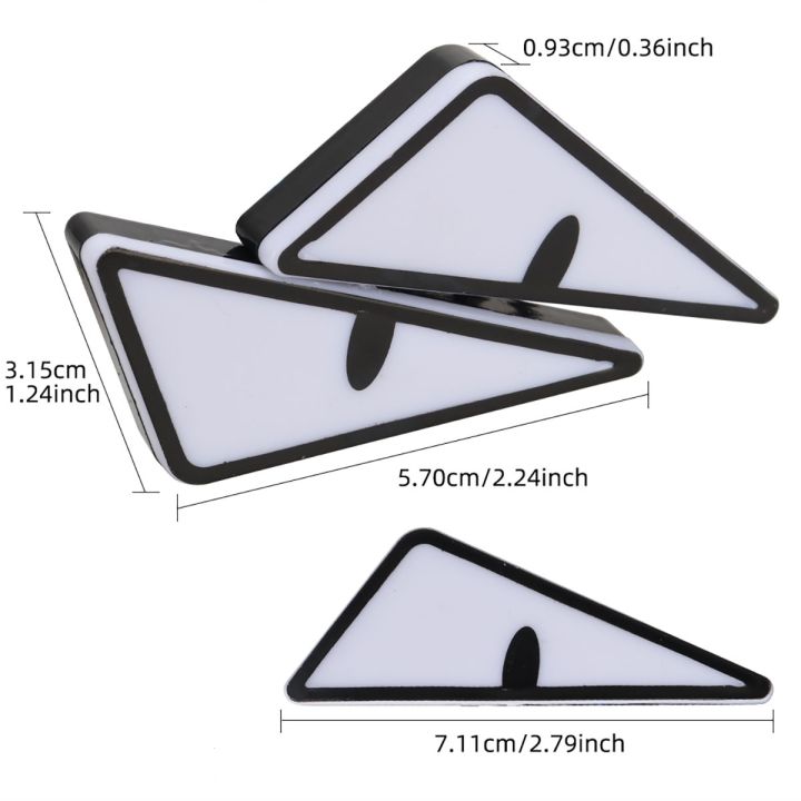 2Pcs%20Motorcycle%20Led%20Demon%20Eye%20Light%20Semicircle/Triangle%20Eye%20Turn%20Signal%20Light%20Dynamic%20Tail%20Lamp%20Mini%20Car%20Decoration%20Lights%20-%20Image%204