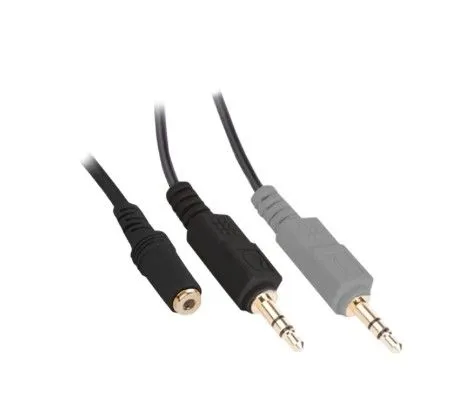 Y Splitter Cable mm Female to Dual Male Converter For Gaming  Headset Headphone For PC/PS4/Xbox