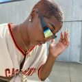 Cycling Punk One Piece Sunglasses Women Goggle Mirrored Y2K Sun Glasses Men 2000'S Wrap Around Eyeglasses Fashion Eyewear. 