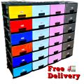 Drawer 6 in 1 or 4 in 1 or 3 in 1 baby drawer wardrobe cupboard storage multi color blue pink grey kids furniture bed side drawer. 