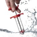 Meat Injector Syringe With 3 Marinade Injector Needles for BBQ Grill Turkey Injector Kit Marinade Flavor Injector.