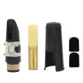 Bb Clarinet Bakelite Mouthpiece Professional Traditional Clarinet Accessories with Reed Mouthpiece Patches Pads. 
