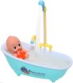 Baby Doll Bath Tub Water Showering Bathtub With Working Shower Best For Gift. 