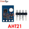 AHT10 AHT20 AHT21 High Precision Digital Temperature Humidity Sensor Measurement Module I2C Communication Replace DHT11 SHT20. 
