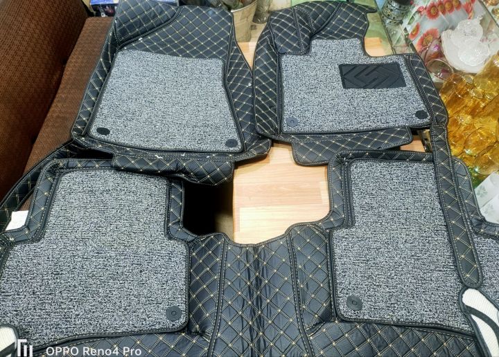 Suzuki Alto New 660cc 9D Floor Mats with Grass Mats Premium Quality Imported Tray Type Waterproof and Washable 3 Pcs Set Original and Proper Fitting