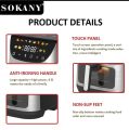 Sokany Air Fryer 9.5 Ltrs With Glass Window Basket 2400 Watt. 