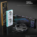 LOVINGCOOL Coherent Pro-360/240/120 ARGB digital display PC fan computer case Siamese Building block fan Integration. 
