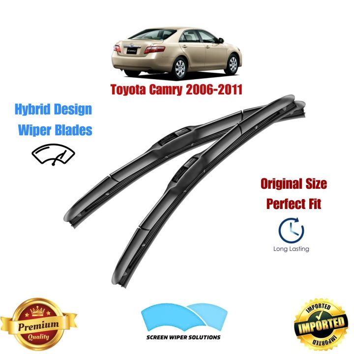 2011 Camry Wiper Blade Sizenull