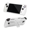 【Sleek】 For ROG Ally Transparent Protective Case Shockproof Back Cover With Bracket Handheld Console Full Coverage Game Accessory.