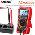 ANENG SZ06 Smart Digital Multimeter 2000 Count 600V AC/DC Voltage Meter 10A DC Current Ohm Resistance Diode Measuring Test Tools. 