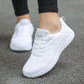 Women Casual Shoes Fashion Breathable Walking Mesh Flat Shoes Sneakers Women 2021 Gym Vulcanized Shoes White Female Footwear.