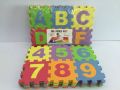 36 PCs Eva Puzzle Mats Alphanumeric(ABC, 123). 