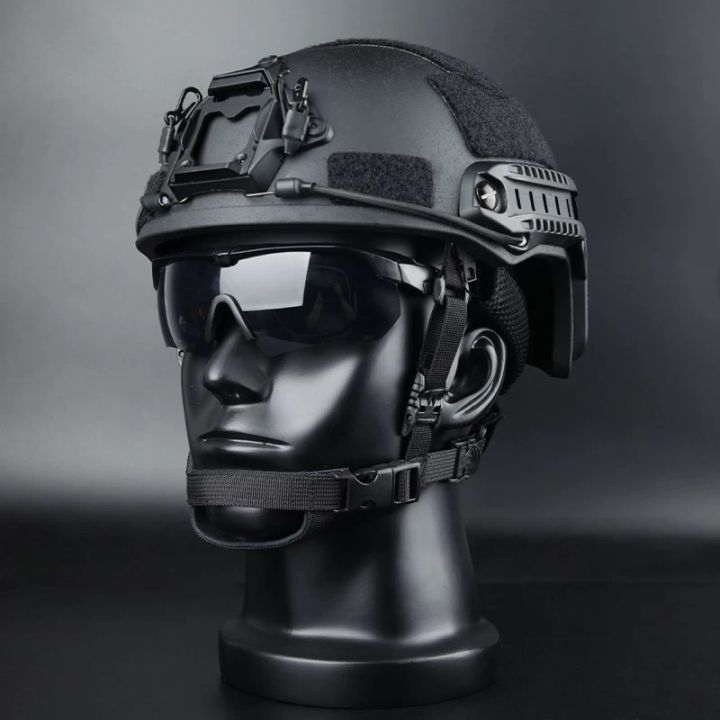 Quick MH tactical helmet 1.5kg fiberglass Wendy's suspension pad helmet ...